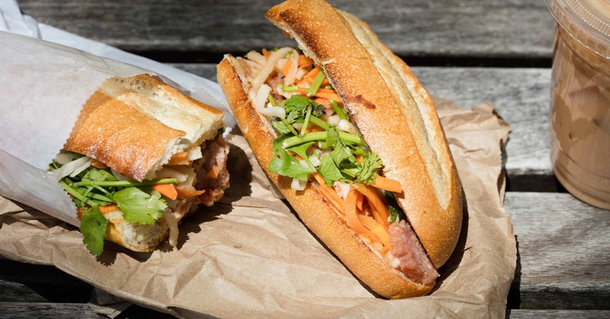 Vietnami prémium szendvicsek